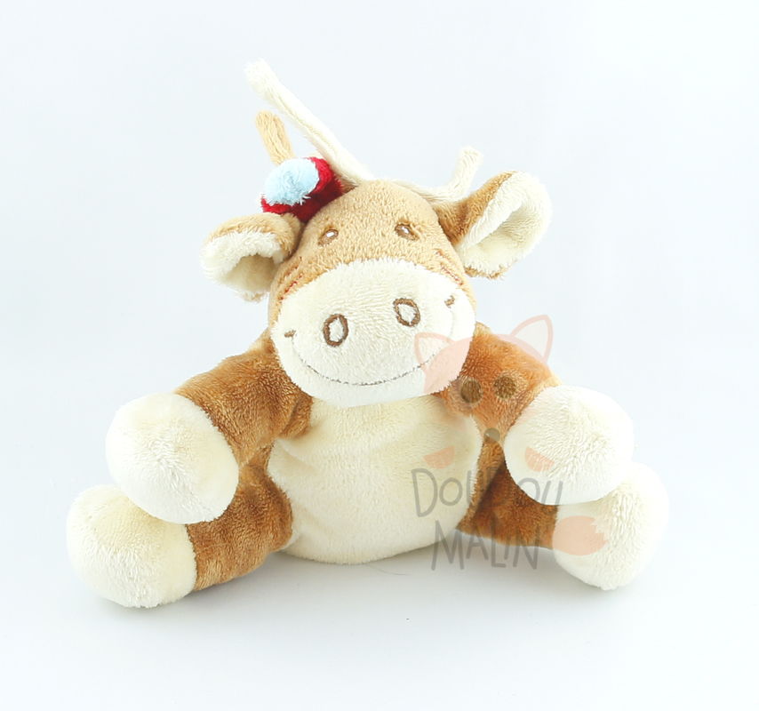 Noukies kaya & pinto cuddly toy brown horse 